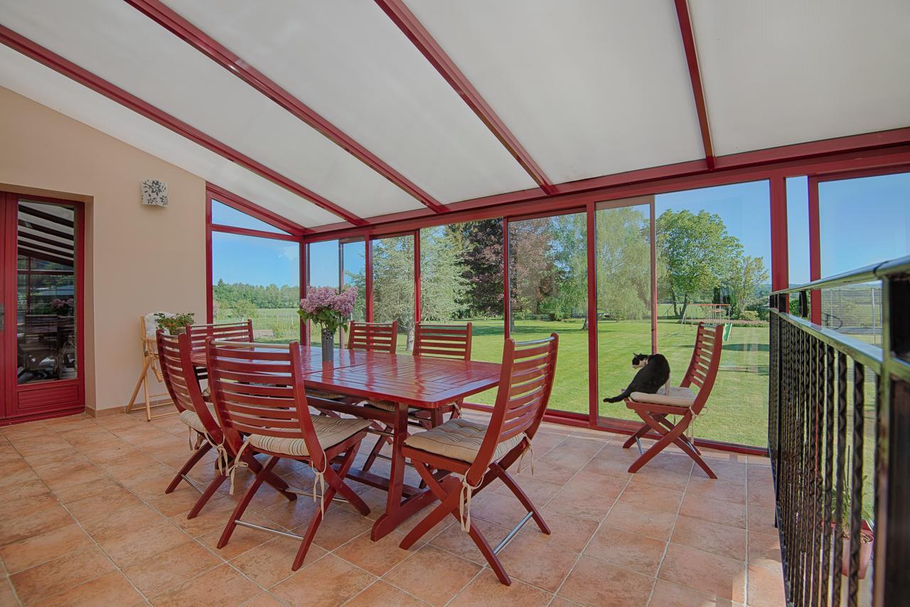 Au Jardin Fleuri Villa Vauxaillon Exterior photo
